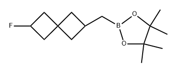 2-({6-fluorospiro[3.3]heptan-2-yl}methyl)-4,4,5,5-te
tramethyl-1,3,2-dioxaborolane Structure