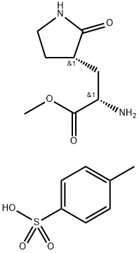 (S)-2-氨基-3-((S)-2-氧代吡咯烷-3-基)丙酸甲酯 4-甲基苯磺酸盐, 2720867-05-8, 结构式
