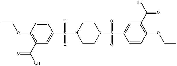 西地那非杂质101, 2725318-34-1, 结构式