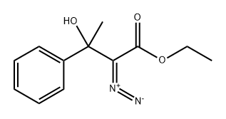 Benzenepropanoic acid, α-diazo-β-hydroxy-β-methyl-, ethyl ester