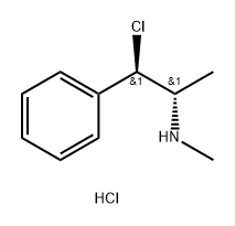 Benzeneethanamine, β-chloro-N,α-dimethyl-, hydrochloride (1:1), (αS,βR)-