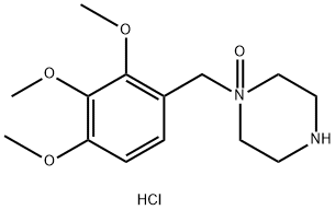 曲美他嗪氮氧化合物二盐酸盐 结构式