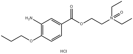 丙美卡因氮氧化物二盐酸盐 结构式