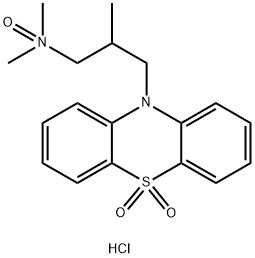 TRIMEPRAZINE SULPHONE N-OXIDE HYDROCHLORIDE (OXOMEMAZINE N-OXIDE HYDROCHLORIDE) Structure