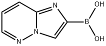 imidazo[1,2-b]pyridazin-2-ylboronic acid 结构式