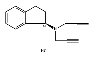 雷沙吉兰杂质N盐酸盐, 2733311-45-8, 结构式