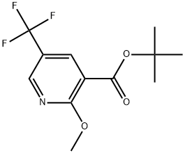 2733350-51-9 1,1-Dimethylethyl 2-methoxy-5-(trifluoromethyl)-3-pyridinecarboxylate