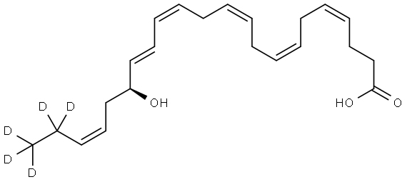 17(S)-HDHA-d5 Structure