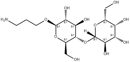 3-Aminopropyl b-D-lactose Struktur