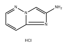 Imidazo[1,2-b]pyridazin-2-amine,hydrochloride (1:1) 结构式