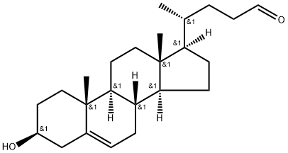 CHOL-5-EN-24-AL-3尾-OL, 27460-33-9, 结构式