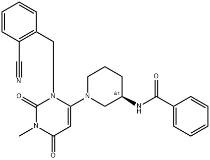 阿格列汀杂质12, 2749281-73-8, 结构式