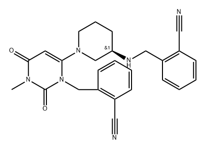 阿格列汀杂质15, 2749424-28-8, 结构式