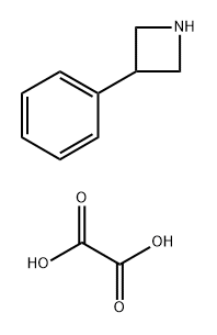 3-苯基氮杂环丁烷半草酸盐 结构式