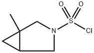 1-甲基-3-氮杂双环[3.1.0]己烷-3-磺酰氯 结构式