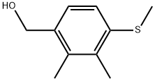 (2,3-Dimethyl-4-(methylthio)phenyl)methanol Structure