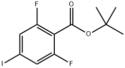 Tert-butyl 2,6-difluoro-4-iodobenzoate Structure