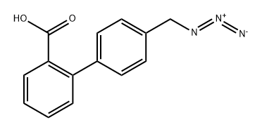 4'-(azidomethyl)-[1,1'-biphenyl]-2-carboxylic acid Structure