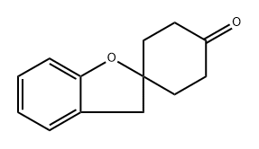 3H-螺[苯并呋喃-2,1'-环己]-4'-酮 结构式
