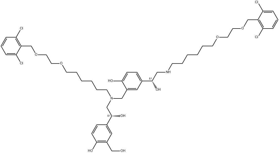 Vilanterol Impurity 11 Struktur