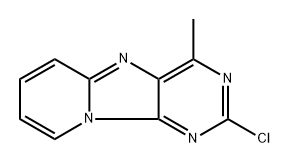 2-Chloro-4-methylpyrido[1,2-e]purine Struktur