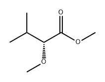(R)-2-甲氧基-3-甲基丁酸甲酯 结构式