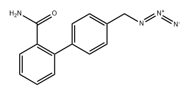 [1,1'-Biphenyl]-2-carboxamide, 4'-(azidomethyl)- Structure