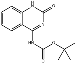 (2-氧代-1,2-二氢喹唑啉-4-基)氨基甲酸叔丁酯, 2763976-07-2, 结构式