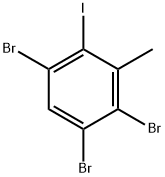 1,2,5-Tribromo-4-iodo-3-methylbenzene Structure