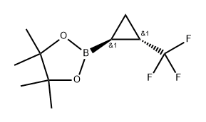2766566-71-4 4,4,5,5-四甲基-2-((1S,2S)-2-(三氟甲基)环丙基)-1,3,2-二氧硼烷