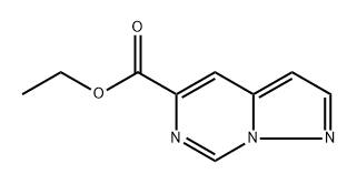 ethyl pyrazolo[1,5-c]pyrimidine-5-carboxylate Struktur