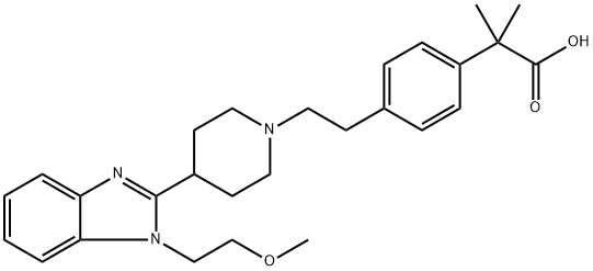 比拉斯汀杂质12, 2767508-98-3, 结构式