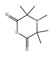 3,3,4,5,5-五甲基吗啉-2,6-二酮, 2768207-01-6, 结构式