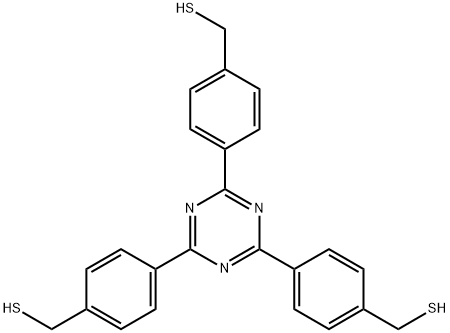 ((1,3,5-triazine-2,4,6-triyl)tris(benzene-4,1-diyl))trimethanethiol