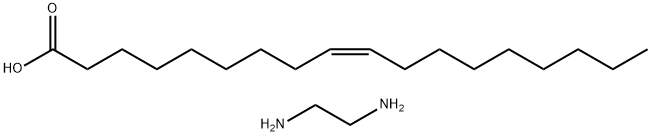 oleic acid, compound with ethane-1,2-diamine Struktur