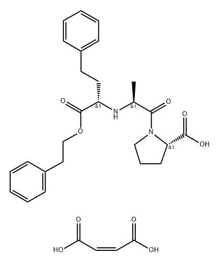 依那普利杂质4 马来酸盐(依那普利EP杂质E马来酸盐),2775292-20-9,结构式