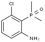 (2-Amino-6-chlorophenyl)dimethylphosphine oxide Structure