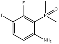 (6-Amino-2,3-difluorophenyl)dimethylphosphine oxide Struktur