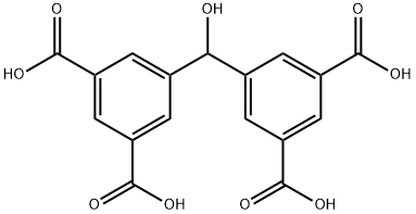 二(3,5-二羧基苯基)羟基甲烷, 2806733-38-8, 结构式