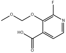 2807455-83-8 2-fluoro-3-(methoxymethoxy)isonicotinic acid