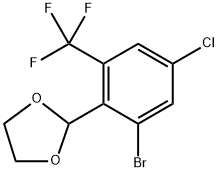 2807469-59-4 2-溴-4-氯-6-三氟甲基苯甲醛缩乙二醇