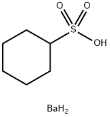 Cyclohexanesulfonicacid, barium salt (2:1) Structure