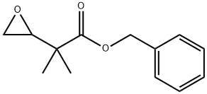 2-Oxiraneacetic acid, α,α-dimethyl-, phenylmethyl ester Struktur