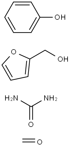 Urea, polymer with formaldehyde, 2-furanmethanol and phenol Struktur