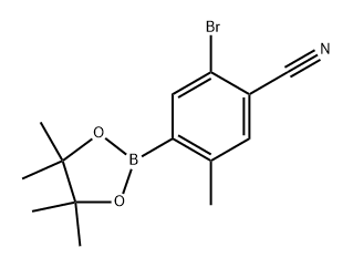 2819707-67-8 2-bromo-5-methyl-4-(4,4,5,5-tetramethyl-1,3,2-dioxaborolan-2-yl)benzonitrile
