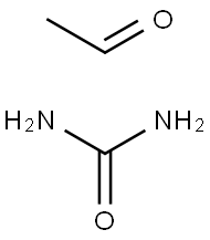 Urea, polymer with acetaldehyde Struktur
