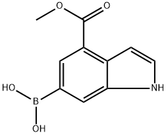 2828439-69-4 (4-(甲氧基羰基)-1H-吲哚-6-基)硼酸