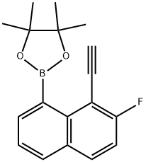 2-(8-乙基-7-氟代萘-1-基)-4,4,5,5-四甲基-1,3,2-二氧杂硼烷,2829287-69-4,结构式
