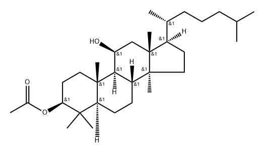 5α-라노스탄-3β,11β-디올3-아세테이트