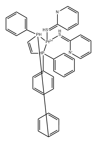 285547-29-7 Platinum,[1,2-ethenediylbis[diphenylphosphine-κP]]bis(2(1H)-pyridinethionato-κS2)-,(SP-4-2)-(9CI)